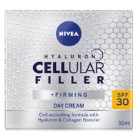 Nivea Hyaluron Cellular Filler Day Cream Spf30, 50ml - Αντιγηραντική & Συσφικτική Κρέμα Ημέρας