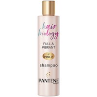 Pantene Hair Biology Full & Vibrant Shampoo 250ml - Σαμπουάν που Ενισχύει τον Όγκο στα Λεπτά ή με Αραίωση & Βαμμένα Μαλλιά