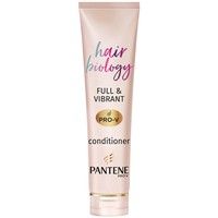 Pantene Hair Biology Full & Vibrant Conditioner 160ml - Μαλακτική Κρέμα που Ενισχύει τον Όγκο στα Λεπτά ή με Αραίωση & Βαμμένα Μαλλιά