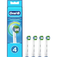 Oral-B Precision Clean Clean Maximiser Bristle Technology 4 Τεμάχια - Ανταλλακτικές Κεφαλές με Βελτιωμένη Τεχνολογία Ενδεικτικών Ινών