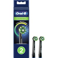 Oral-B Cross Action Clean Maximiser 2 Τεμάχια - Ανταλλακτικές Κεφαλές Ηλεκτρικής Οδοντόβουρτσας με Τεχνολογία Ινών για Ένδειξη Αντικατάστασης της Κεφαλής