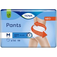 Tena Value Pack Pants Plus 14 Τεμάχια - Medium 80-110cm - Άνετα & Αξιόπιστα Εσώρουχα μιας Χρήσης για Μέτρια προς Βαριά Μορφή Ακράτειας