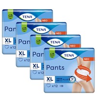 Σετ Tena Pants Plus Unisex 48 Τεμάχια - XLarge - Άνετα & Αξιόπιστα Εσώρουχα μιας Χρήσης για Μέτρια προς Βαριά Μορφή Ακράτειας