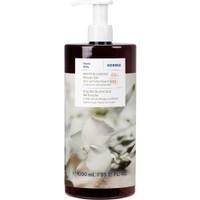 Korres With Purifying Sage Extract White Blossom Shower Gel 1000ml - Ενυδατικό, Αναζωογονητικό Αφρόλουτρο με Άρωμα από Λευκά Άνθη & Πούδρα