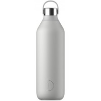 Chilly's Series 2 Bottle 1Lt - Granite Grey - Ανοξείδωτο Θερμός για Ζεστά & Κρύα Ροφήματα