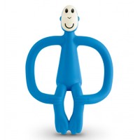 Matchstick Monkey Teething Toy Κωδ 240102, 1 Τεμάχιο - Blue - Μασητικό Οδοντοφυΐας από 3 Μηνών