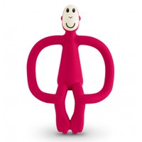 Matchstick Monkey Teething Toy Κωδ 240104, 1 Τεμάχιο - Red - Μασητικό Οδοντοφυΐας από 3 Μηνών