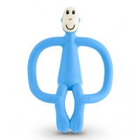 Matchstick Monkey Teething Toy Κωδ 240107, 1 Τεμάχιο - Light Blue - Μασητικό Οδοντοφυΐας από 3 Μηνών