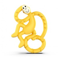 Matchstick Monkey Mini Monkey Teether Κωδ 240306, 1 Τεμάχιο - Yellow - Μασητικό Οδοντοφυΐας από την Γέννηση