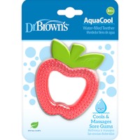 Dr Brown's AquaCool Apple Water Filled Teether 3m+ 1 Τεμάχιο Κωδ TE028 - Κρίκος Οδοντοφυΐας σε Σχήμα Μήλου που Δροσίζει & Καταπραΰνει τα Ούλα του Μωρού