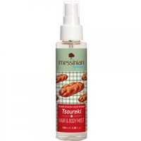 Messinian Spa Tsoureki Hair & Body Mist 100ml - Ενυδατικό Mist Σώματος & Μαλλιών με Εορταστικό Άρωμα Τσουρέκι