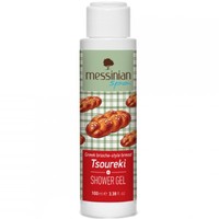Messinian Spa Tsoureki Shower Gel 100ml - Αφρόλουτρο με Εορταστικό Άρωμα Τσουρέκι