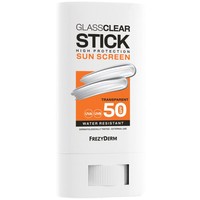Frezyderm Sun Screen Glassclear Spf50 Stick 20ml - Διάφανο Αντηλιακό Στικ Προσώπου Υψηλής Προστασίας & Ανάλαφρης Αίσθησης