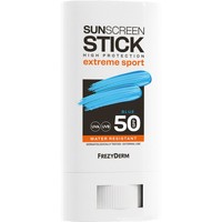 Frezyderm Sun Screen Extreme Sport Spf50 Stick 20ml - Blue - Αντηλιακό Στικ Προσώπου Υψηλής Προστασίας, Ιδανικό για Outdoor Sports με Χρωματική Απόχρωση για Ακριβή Εφαρμογή