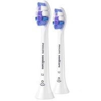 Philips Sonicare  S2 Sensitive Replacement Head  2 Τεμάχια - Ανταλλακτικές Κεφαλές Βουρτσίσματος για Εξαιρετικά Απαλό Καθαρισμό στα Ευαίσθητα Δόντια & Ούλα