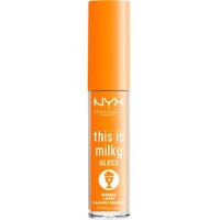 NYX Professional Makeup This Is Milky Lip Gloss Milkshake Flavor 4ml - Mango Lassi - Lip Gloss με Κρεμώδη Υφή & Έντονη Λάμψη με Γεύση Milkshake