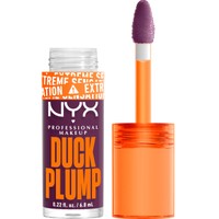 Nyx Professional Makeup Duck Plump Extreme Sensation Plumping Gloss 7ml - 17 Pure Plum-P - Lip Gloss με Πικάντικο Τζίντζερ για Σαρκώδη Χείλη