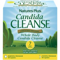 Natures Plus Whole Body Candida Cleanse 7 Day & Night Program 56caps (2x28caps) - Συμπλήρωμα Διατροφής για την Αντιμετώπιση Καντιντίασης του Ουροποιητικού σε 7 Ημέρες & Ενίσχυση του Ανοσοποιητικού Έναντι Μυκητιάσεων