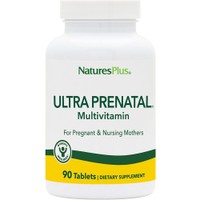 Natures Plus Ultra Prenatal 90tabs - Συμπλήρωμα Διατροφής Πολυβιταμινών, Μετάλλων & Ιχνοστοιχείων Ειδικά Σχεδιασμένο για την Υποστήριξη Μητέρας & Εμβρύου Κατά την Εγκυμοσύνη & τον Θηλασμό