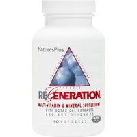 Natures Plus Regeneration Multi-Vitamin & Mineral 90 Softgels - Συμπλήρωμα Διατροφής Πολυβιταμινών & Μετάλλων για Ενέργεια, Τόνωση, Ενίσχυση του Ανοσοποιητικού & Ανανέωση του Οργανισμού