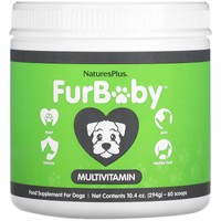 Natures Plus FurBaby Multivitamin Food Supplement for Dogs 294g - Συμπλήρωμα Διατροφής με Πολυβιταμίνες για Σκύλους