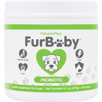 Natures Plus FurBaby Probiotic for Dogs 270g - Συμπλήρωμα Διατροφής για Σκύλους με Προβιοτικά για την Καλή Λειτουργία του Γαστρεντερικού & Ανοσοποιητικού Συστήματος