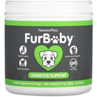 Natures Plus FurBaby Digestive Support Health Supplement for Dogs 210g - Συμπλήρωμα Διατροφής με Θρεπτικά Συστατικά & Προβιοτικά για Σκύλους
