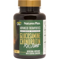 Natures Plus Glucosamine, Chondroitin Rx-Joint 60tabs - Συμπλήρωμα Διατροφής Γλυκοζαμίνης & Χονδροϊτίνης για την Καλή Λειτουργία των Αρθρώσεων & του Χόνδρου Κατά των Φλεγμονών της Οστεοαρθρίτιδας
