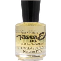 Natures Plus Vitamin E 14.000IU Oil 15ml - Έλαιο Βιταμίνης E για την Καλή Υγεία του Δέρματος, Μαλλιών & Νυχιών