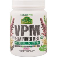 Natures Plus Vegan Power Meal 645g - Συμπλήρωμα Διατροφής Πρωτεΐνης Φυτικής Προέλευσης με Βιταμίνες Μέταλλα & Ιχνοστοιχεία για Ενέργεια, Τόνωση, Γερό Ανοσοποιητικό με Αντιοξειδωτικές Ιδιότητες