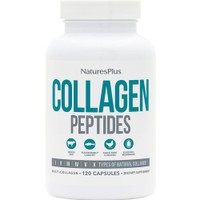 Natures Plus Collagen Peptides 120caps - Συμπλήρωμα Διατροφής Πεπτιδίων Κολλαγόνου Υψηλής Απορρόφησης για Υγιή Μαλλιά, Δέρμα, Νύχια & Αρθρώσεις