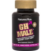 Natures Plus GH Male Boost for Men 60veg.caps - Συμπλήρωμα Διατροφής Βιταμινών, Μετάλλων, Βοτάνων & Αμινοξέων που Συμβάλει στη Διέγερση & Παραγωγή Αυξητικής Ορμόνης στους Άνδρες