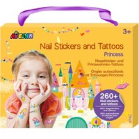 Avenir Nail Sticker & Tattoos Princess 3+ Years 1 Τεμάχιο, Κωδ 60752 - Παιδικά Αυτοκόλλητα & Προσωρινά Τατουάζ