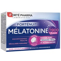 Forte Pharma Melatonine 1900 Flash 30tabs - Συμπλήρωμα Διατροφής με Μελατονίνη για την Καταπολέμιση της Αϋπνίας με Γεύση Βανίλιας