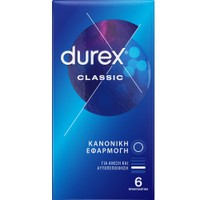 Durex Classic 6 Τεμάχια - «Κλασικά» Προφυλακτικά