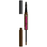 NYX Professional Makeup Zero to Brow Longwear Gel Φρυδιών 2ml 1 Τεμάχιο - Chocolate - Διπλό Απλικατέρ Φρυδιών
