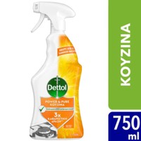 Dettol Power & Pure Oxygen Splash 750ml - Πολυκαθαριστικό Σπρέι Κουζίνας που Εξουδετερώνει τα Βακτήρια & τους Ιούς
