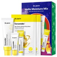 Dr.Jart+ Promo Ceramidin Skin Barrier Moisturizing Mask 44g (2x22g) & Skin Barrier Moisturizing Cream 15ml & Lip Balm 7ml & Moisturizing Hand Cream 100ml - Ενυδατική Μάσκα Προσώπου με Κεραμίδια NP, Πανθενόλη & Γλυκερίνη & Ενυδατική Κρέμα Προσώπου Πλούσιας Υφής & Ενυδατικό Βάλσαμο Χειλιών που Ανακουφίζει & Μαλακώνει την Επιδερμίδα & Ενυδατική Κρέμα που Μαλακώνει την Επιδερμίδα & Ανακουφίζει