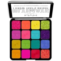 NYX Professional Makeup Ultimate Shadow Palette 1 Τεμάχιο - I Know That's Bright  - Παλέτα Σκιών 16 Αποχρώσεων