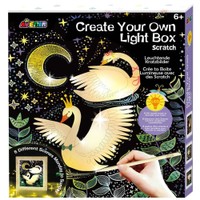 Avenir Create Your Own Light Box Scratch 6+ Years 1 Τεμάχιο, Κωδ 60129 - Χειροποίητο Φωτεινό Κουτί με Σχέδια