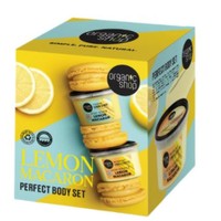 Organic Shop Promo Lemon Macaron Firming & Mint Body Scrub 250ml & Modeling Lemon & Clementine Body Souffle 250ml - Απολεπιστικό Σώματος για Σύσφιξη με Λεμόνι & Μέντα  & Σουφλέ Σώματος για Σμύλευση με  Λεμόνι & Κλημεντίνη