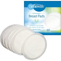 Dr. Brown's Disposable Breast Pads 60 Τεμάχια, Κωδ 18/S4021H - Επιθέματα Στήθους για την Αντιμετώπιση των Διαρροών του Γάλακτος