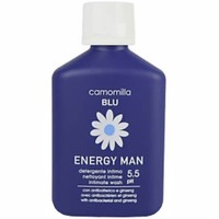 Camomilla Blu Energy Man Intimate Wash 50ml - Απάλη Λοσιόν Καθαρισμού Ανδρών για την Ευαίσθητη Περιοχή με Εκχύλισμα Τζίσενγκ