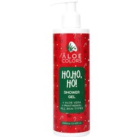 Aloe Colors Ho Ho Ho Shower Gel 250ml - Αφρόλουτρο για Όλη την Οικογένεια με Χριστουγεννιάτικο Άρωμα Μελομακάρονο