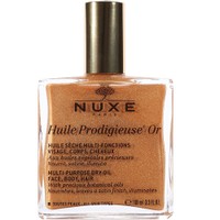 Nuxe Huile Prodigieuse OR Dry Oil 100ml - Ξηρό Λάδι Ενυδάτωσης & Λάμψης για Πρόσωπο - Σώμα - Μαλλιά με Χρυσαφένια Λάμψη