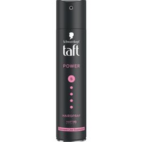 Schwarzkopf Taft Power 5 Hairspray Cashmere Like Suppleness 250ml - Λακ για Κράτημα που Διαρκεί, Κατάλληλη για Ξηρά & Ταλαιπωρημένα Μαλλιά