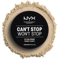 NYX Professional Makeup Can't Stop Won't Stop Setting Powder 6gr 1 Τεμάχιο - Light / Medium - Πούδρα Σταθεροποίησης Makeup