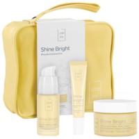 Lavish Care Promo Shine Bright Brightening Eye Cream 15ml & Antioxidant Glow Face Day Cream Rich 50ml & Anti-OX Vitamin C Face Serum 30ml - Κρέμα Ματιών Κατά των Μαύρων Κύκλων & των Ρυτίδων για Λάμψη & Ενυδατική Κρέμα Προσώπου Ημέρας με Αντιοξειδωτική Δράση για Λάμψη & Προστασία & Ενυδατικός Ορός Προσώπου με Πλούσιο Μείγμα Αντιοξειδωτικών & Αντιοξειδωτικός Ορός Προσώπου με Βιταμίνη C
