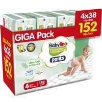 Σετ Babylino Premium Ultra Soft Pants Νο4 Maxi (7-13kg) 152 Τεμάχια (4x38 Τεμάχια) - 