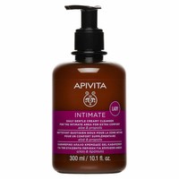 Apivita Intimate Lady Daily Gentle Creamy Cleanser - 300ml - Απαλό Κρεμώδες Gel Καθαρισμού Ευαίσθητης Περιοχής με Αλόη & Πρόπολη